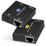 Hdmi extender 60m (200ft) extendeur hdmi ethernet adaptateur rj45 hdmi sur cat 5e / 6 support fonction ... Hdmi extender 60m (200ft) extendeur hdmi ethernet adaptateur rj45 hdmi sur cat 5e / 6 support fonction ...