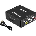 Hdmi vers rca composite av cvbs vidéo audio convertisseur adaptateur soutien hdtv, 1080p adaptateur hdmi ... Hdmi vers rca composite av cvbs vidéo audio convertisseur adaptateur soutien hdtv, 1080p adaptateur hdmi ...