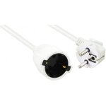 Helos rallonge ? prise de terre 3 p?les blanche 2. 0m, alimentation pc