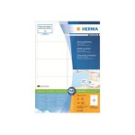 Herma premium - etiquettes d'adresse en papier plastifies mates autocollantes permanentes - blanc - ...