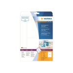 Herma special - ultra blanc - 121 x 242 mm 25 feuille(s) �tiquettes / inserts pour cd
