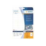 Herma special - papier - mat - auto - adh�sif amovible - blanc - 52. 5 x 21. 2 mm 1400 �tiquette(s) (25 ...