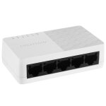 Hikvision ds - 3e0505d - o commutateur r�seau gigabit ethernet (10 / 100 / 1000) noir et blanc