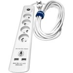 Hilark rallonge multi - prises nouveau - avec 2 ports usb, une protection contre les surtensions et un ...