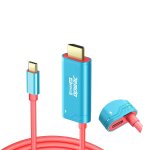 Hljhj - switch 2 câble adaptateur hdmi 2m usb - c 3. 2 vers hdmi 2. 0 4k 60hz pd 100w station d'accueil ... Hljhj - switch 2 câble adaptateur hdmi 2m usb - c 3. 2 vers hdmi 2. 0 4k 60hz pd 100w station d'accueil ...