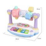 Hochet rotatif à clavier électronique, jeu de musique, jouet éducatif pour enfants Hochet rotatif à clavier électronique, jeu de musique, jouet éducatif pour enfants