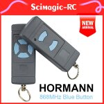 Pour hormann hse2, hse4, hsm2, hsm4 868mhz porte - cls de tlcommande de garage bouton bleu metteur ...