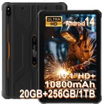 Hotwav r10 pro tablette tactile 2025 - 20go + 256go / tf 1to android 14 tablette, 10080mah battery, ecran ...