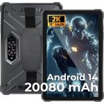 Hotwav r9 pro tablette incassable, 20go + 256go / tf 2to android 14 tablette, cran 11  fhd + tablette ...