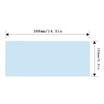 Housse de clavier universelle pour ordinateur portable, protection en silicone souple, tanche  la poussire, ...