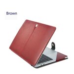 Housse en cuir pu pour apple macbook air pro retina, air pro 16, �tui de protection pour ordinateur portable, ...