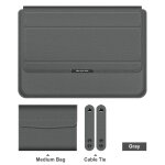 Housse en cuir pu pour ordinateur portable, tui tanche pour macbook air pro dell hp lenovo asus de ...