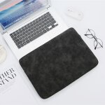 Housse en cuir pu souple pour ordinateur portable, pochette �tanche pour macbook air pro pouces, �tui ...