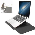 Housse pour ordinateur portable 13 / 14 pouces imperm�able 4 en 1 avec poign�e gris yonis