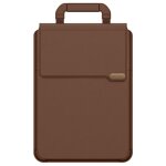 Housse pour ordinateur portable 14. 2 pouces support magn�tique tapis de souris marron yonis