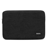 Housse pour ordinateur portable 15 pouces en oxford antichoc profil ultra fin noir yonis