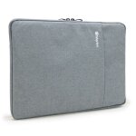 Housse ordinateur portable 15 pouces protection et transport gris