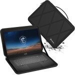 Housse de protection rigide en eva pour 17, 3 pouces msi creatorpro x17 / creatorpro x17hx ordinateur ...