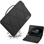 Housse de protection rigide en eva compatible avec asus expertbook b2 (b2502c) de 15, 6  et sacoche antichoc ...