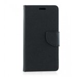 Housse pour samsung galaxy j3 2017 noire ouverture portefeuille