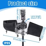 Housse transparent anti - pluie universelle appareil photo - protection imperméable caméra reflex nikno ... Housse transparent anti - pluie universelle appareil photo - protection imperméable caméra reflex nikno ...