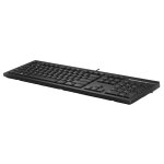 Hp 125 g2 - clavier - 100% - full size - usb - portugais - noir