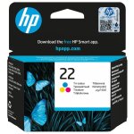Hp 22 - couleur (cyan, magenta, jaune) - original - cartouche d'encre - pour deskjet f2185, f2187, f2210, ...