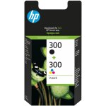 Hp 300 bi - pack (cn637ee) - cartouches noir et couleur (cyan, magenta, jaune) - 200 pages - pour deskjet ...