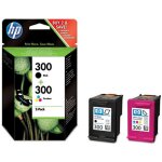 Hp 300 - pack de 3 - noir, couleur (cyan, magenta, jaune) - original - cartouche d'encre - pour deskjet ...