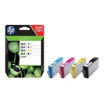 Hp 364xl - pack de 4 - à rendement élevé - noir, jaune, cyan, magenta - originale - cartouche d'encre ... Hp 364xl - pack de 4 - à rendement élevé - noir, jaune, cyan, magenta - originale - cartouche d'encre ...