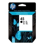 Hp 45 - 21 ml - noir - original - emballage coque avec alarme radio�lectrique - cartouche d'encre - pour ...