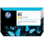 Hp 80 - 350 ml - jaune - original - designjet - cartouche d'encre - pour designjet 1050c, 1050c plus, ...