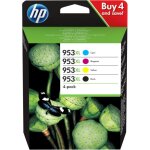 Hp 953xl 4 - pack - pack de 4 cartouches d'encre haute capacit - noir, cyan, magenta, jaune (3hz52ae) ...