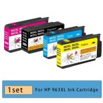Pour hp 963xl 963 cartouche d'encre pour hp officejet 9010 9020 9012 9015 9018 9022 9023 9025 9026 9027 ...