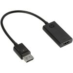 Hp - adaptateur vid�o - displayport m�le pour hdmi femelle - support 4k - pour elite t655; pro t550; ...