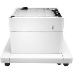 Hp bac papier additionnel avec socle chargeur papier et armoire laserjet 1x550