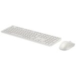 Hp - ensemble clavier et souris - full size - sans fil - bluetooth, 2. 4 ghz - fran�ais - blanc
