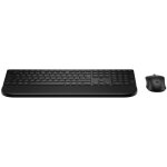 Hp ensemble clavier et souris hybrides multi - appareils avec repose - poignets 585c