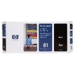 Hp 81 - 13 ml - t�te d'impression avec nettoyeur - pour designjet 5000, 5000ps, 5000ps uv, 5000uv, 5500, ...