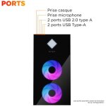 Hp omen by 45l gaming desktop gt22 - 3070nf intel core ultra 7 265k 64 go ddr5 - sdram 2 to ssd nvidia ...