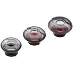 Hp poly - kits d'embouts auriculaires pour casque - grand (pack de 3) - pour poly voyager 5200, 5200 ...