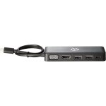 Hp travel hub - r�plicateur de port - usb - c - vga, hdmi - pour elitebook 1040 g4; elitebook x360; zbook ...