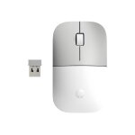 Hp z3700 - souris - sans fil - 2. 4 ghz - rcepteur sans fil usb - blanc cramique