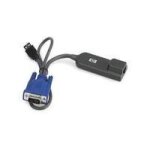 Hpe usb interface adapter - c�ble de rallonge vid�o / usb - pour blc3000 enclosure; ip console switch ...