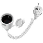 Hualisi rallonge électrique spirale 16a 250v cable d'extension schuko extensible de 0, 6m à 1. 5 m max, ... Hualisi rallonge électrique spirale 16a 250v cable d'extension schuko extensible de 0, 6m à 1. 5 m max, ...