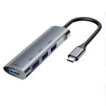 Hub 4 - en - 1 type - c vers r�partiteur usb 4 ports, station accueil usb2. 0x3 pour ordinateur portable ...