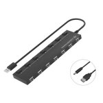 Conceptronic hubbies08b hub & concentrateur usb 2. 0 480 mbit / s noir