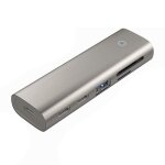 Hub de donn�es usb 3. 1 gen 2, 10gbps, avec 2 ports usb de type c et adaptateur de lecteur de carte sd ...
