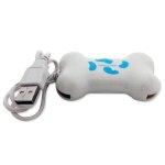 Hub en forme d'os 4 ports usb multiplicateur usb noir