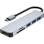 Hub usb 3. 0 2. 0 usb - c rpartiteur, rallonge, adaptateur multiport avec usb 3. 0 u2013 elargissez ...